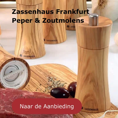 Zassenhaus Frankfurt Peper & Zoutmolens